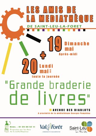 braderie de livres SAINT LEU LA FORET