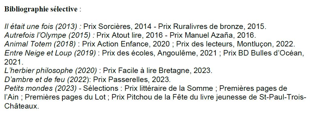 Agnès Domergue - Bibliographie