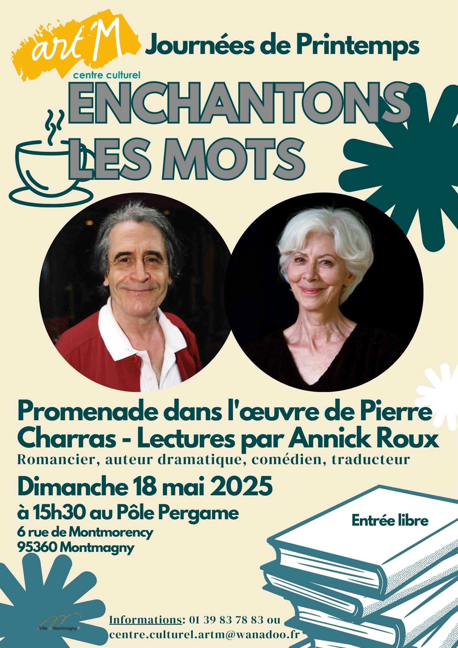 Enchantons les mots - Montmagny - 18 mai 2025