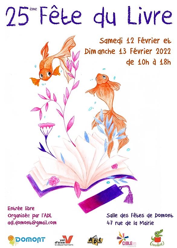 25e Fête du livre de Domont - 2022