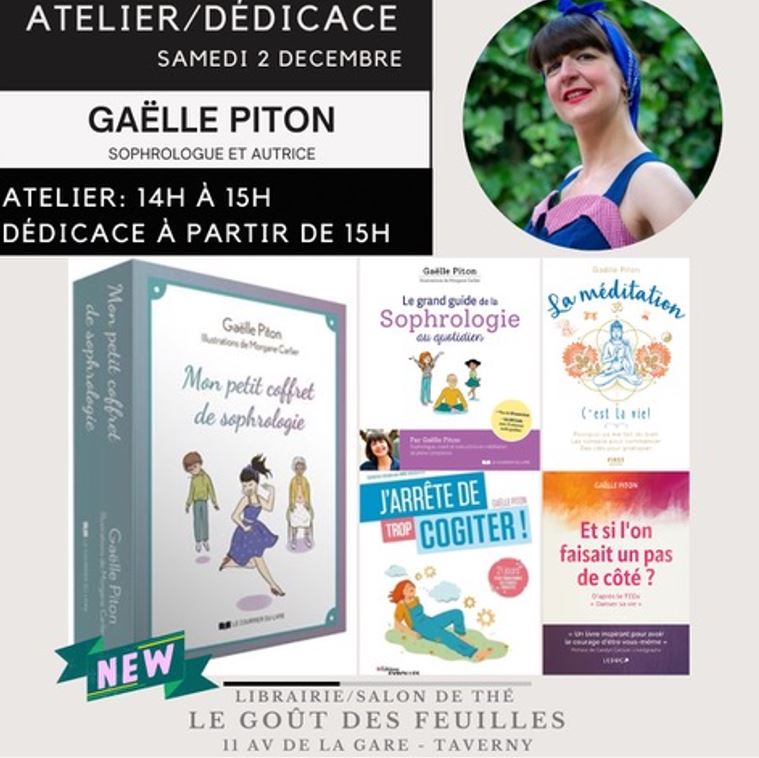 Atelier et dédicaces de Gaëlle Piton