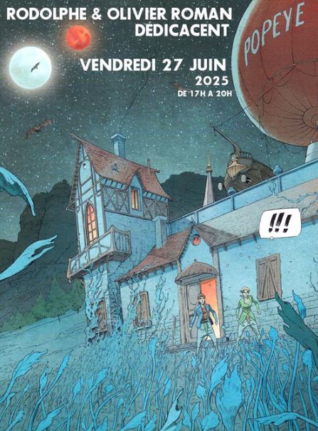 Dédicaces Rodolphe et Olivier Roman