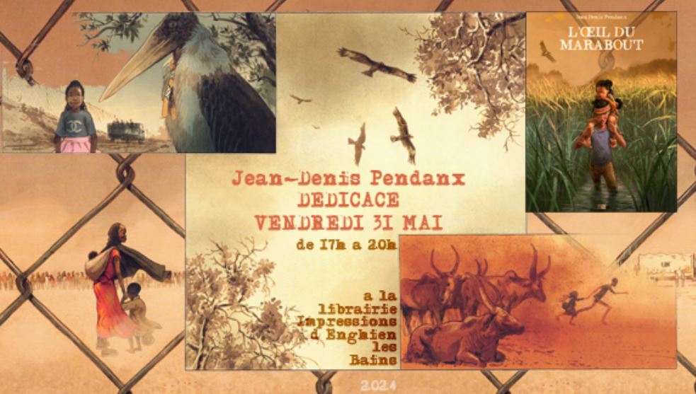 Séance dédicaces de Jean-denis Pendanx