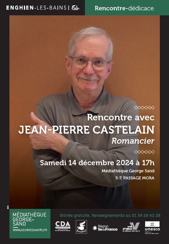 Dédicaces Jean-Pierre Castelain - Enghien le 14 décembre 2024