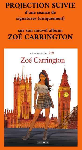 Dédicaces de l'album Zoé Carrington