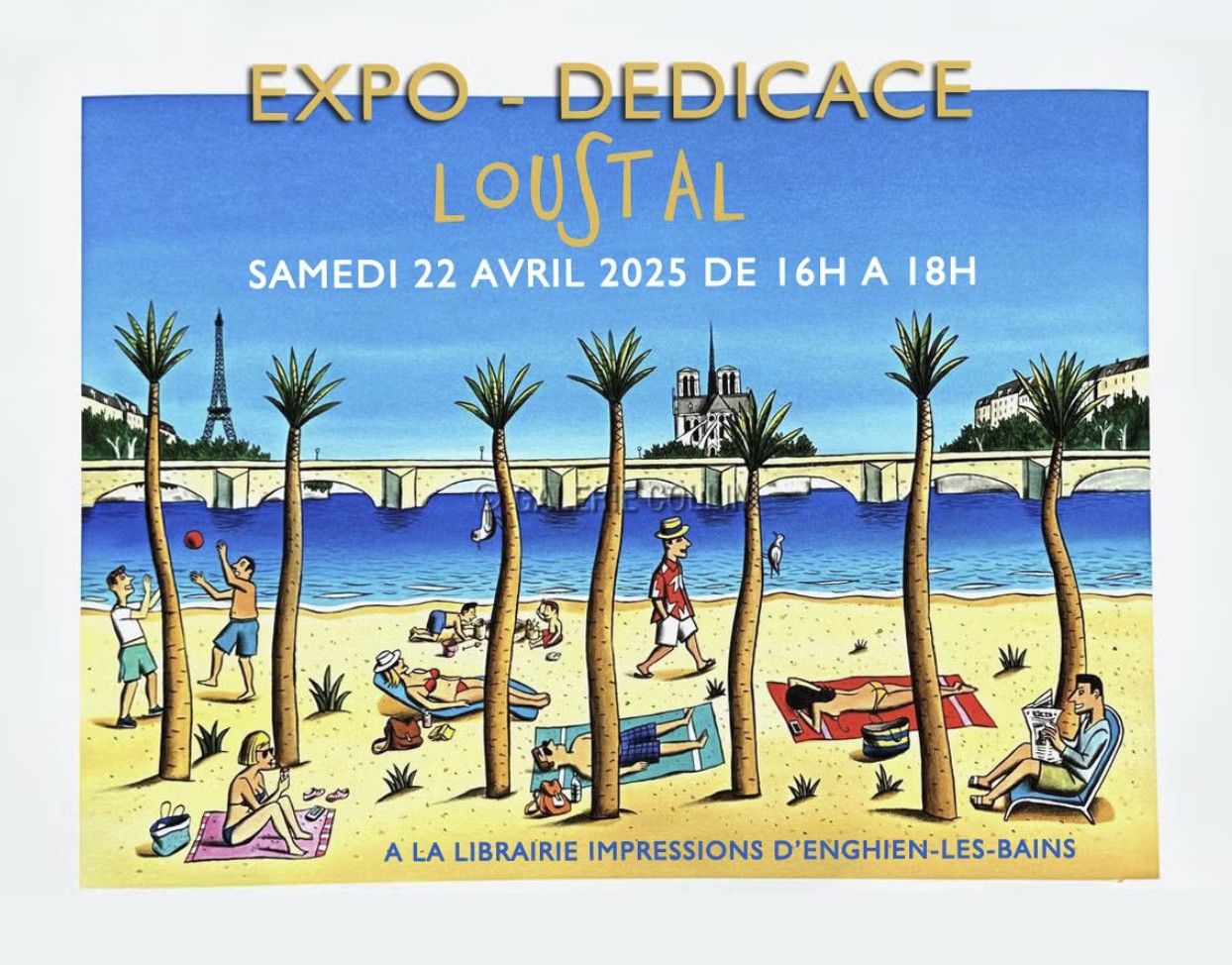 Séance dédicaces de Loustal - 22 novembre 2025 - Enghien