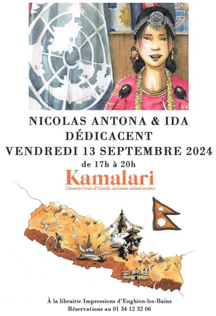Dédicaces Nicolas Antona et Ida