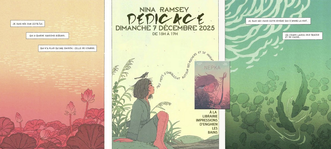 Dédicace Nina Ramsey