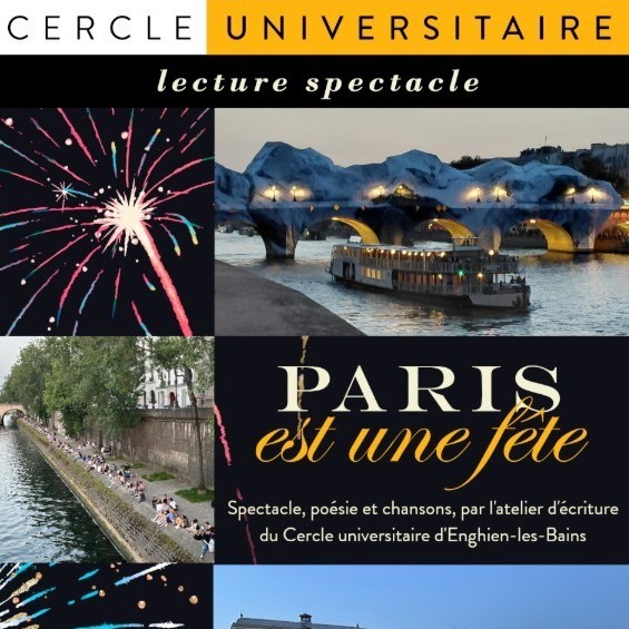 Lecture spectacle Paris est une f&ecirc;te