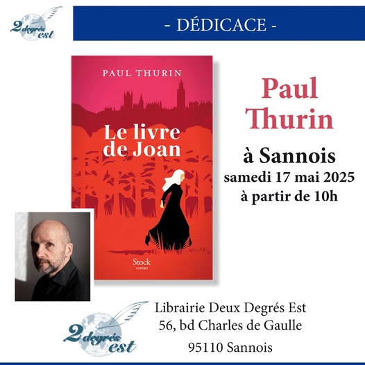 Séance dédicace Paul Thurin - le livre de Joan