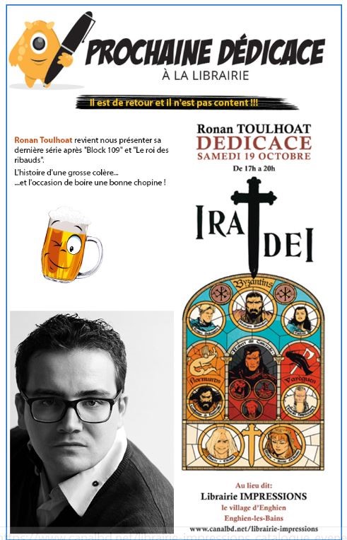 Dédicaces de Roman Toulhoat