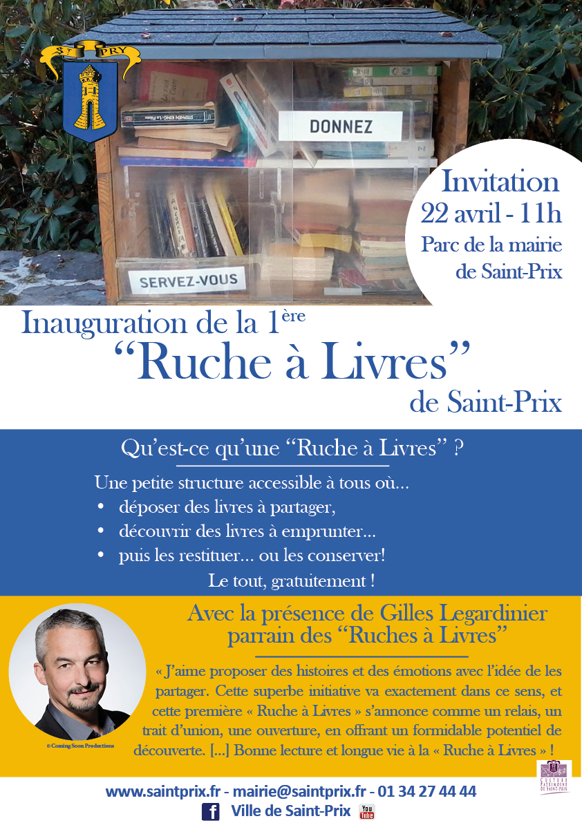 LA RUCHE A LIVRES de SAINT-PRIX