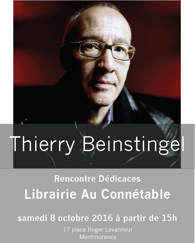 séance dédicaces de Thierry Beinstingel