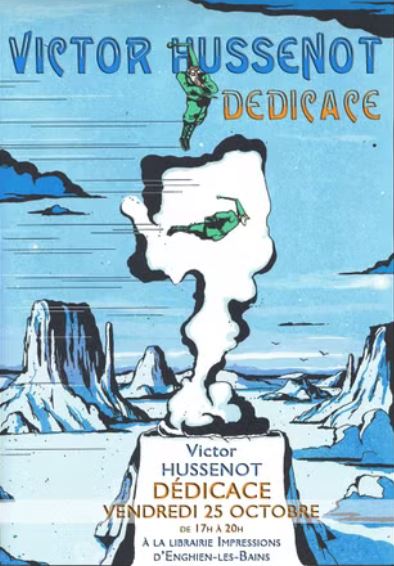 Victor Hussenot dédicace 25 octobre 2024