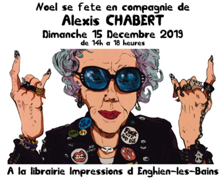 Dédicaces d'Alexis Chabert
