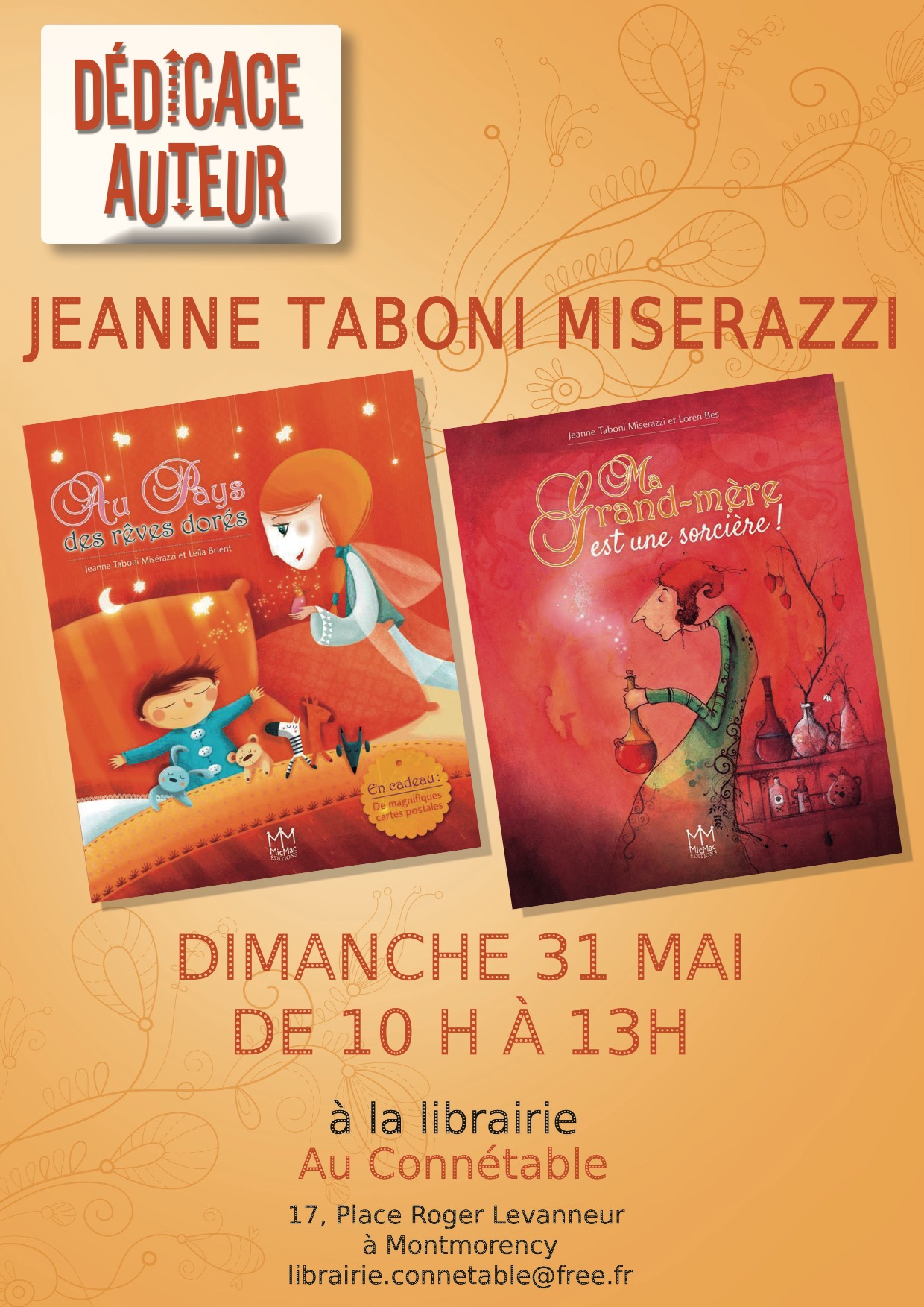 dédices Jeanne Taboni Miserazzi