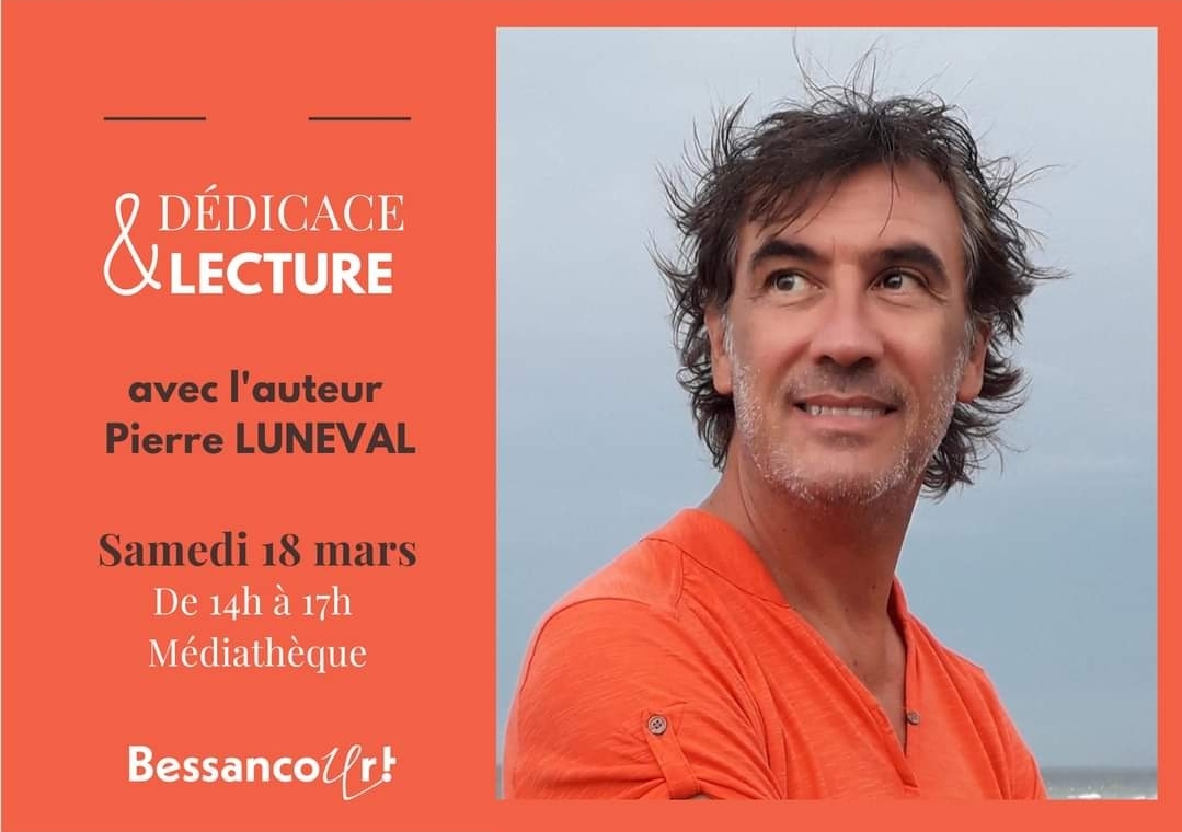 Dédicace lecture avec Pierre Luneval à Bessancourt - 18 mars 2023