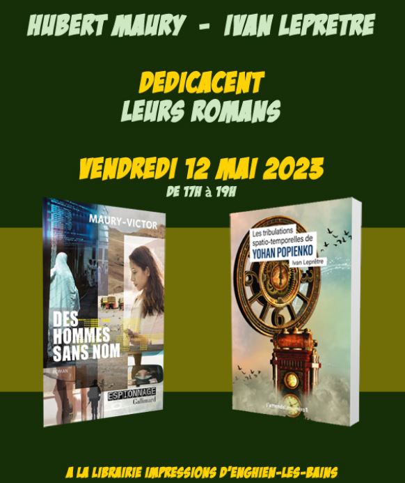 Dédicaces Hubert Maury - Ivan Lepretre
