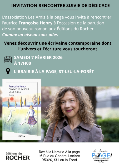 D&eacute;dicaces avec Fran&ccedil;oise Henry