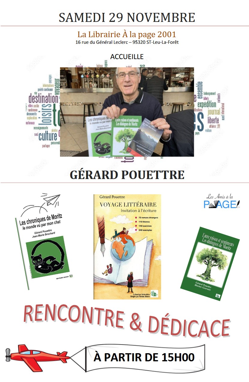 Dédicaces Gérard Pouettre - Saint-Leu - 29 novembre 2025