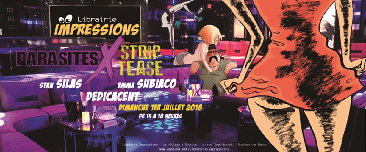 Séance dédicaces à la librairie Impressions 1er juillet 2018