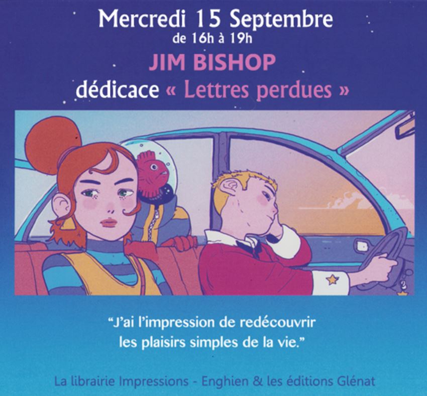 Dédicaces de Jim Bishop