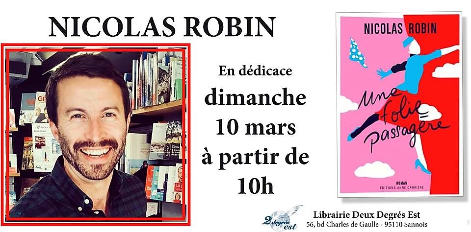 Séance dédicaces de Nicolas Robin