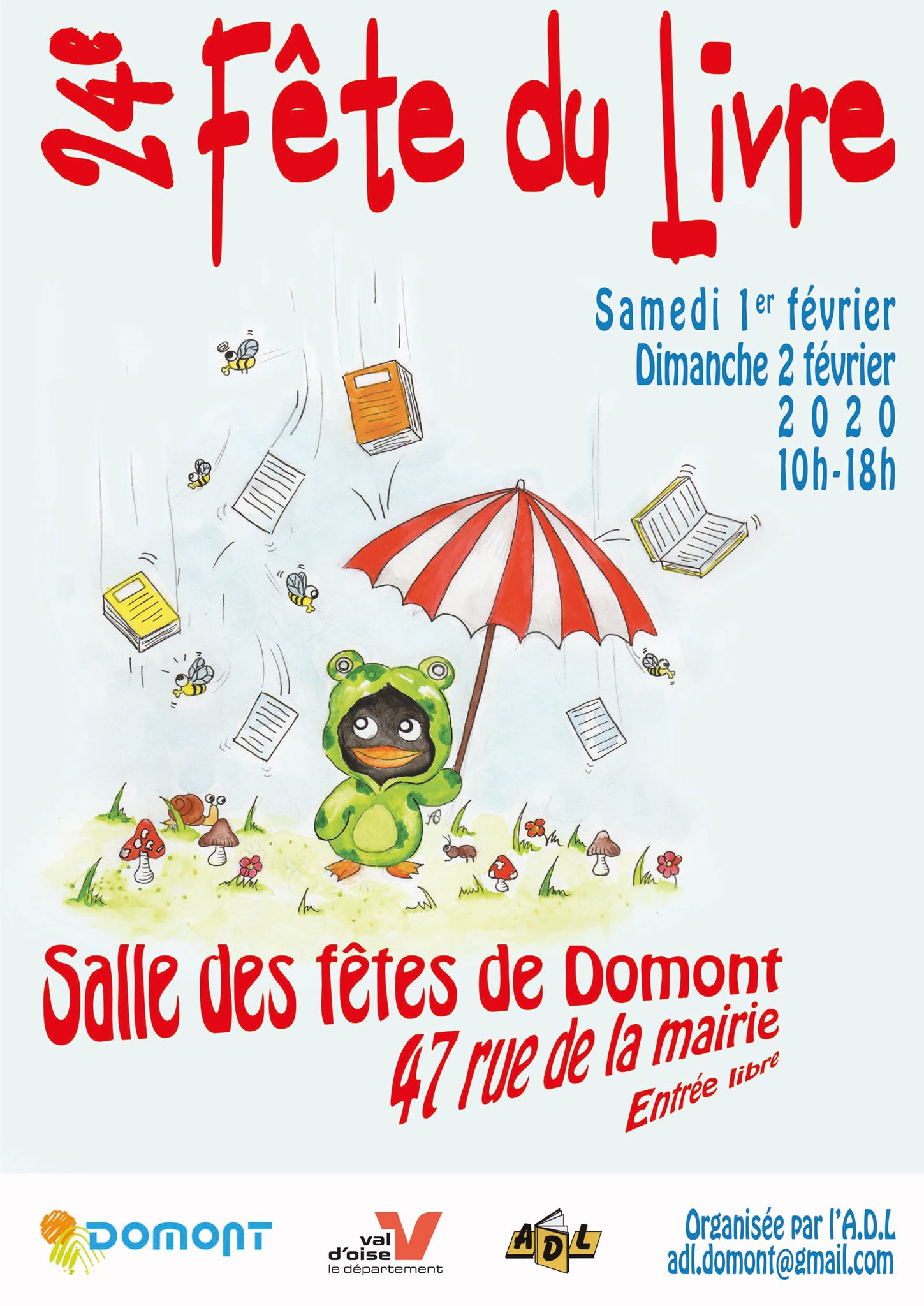 LA FETE DU LIVRE à DOMONT