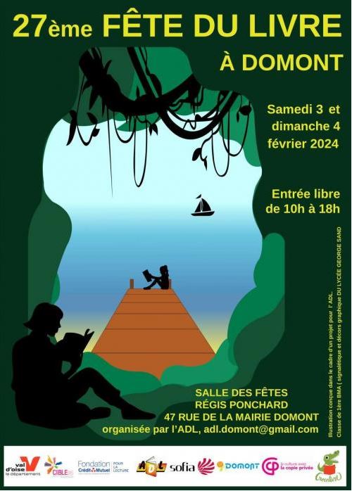 Fête du livre - Domont - 3 et 4 février 2024