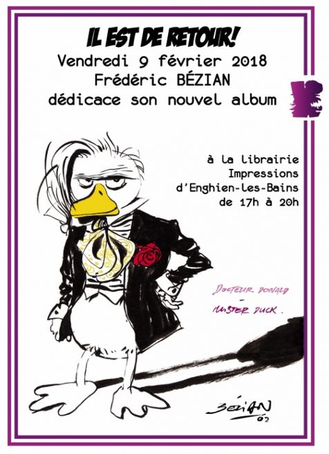 Frédéric Bézian à Enghien le 9 février