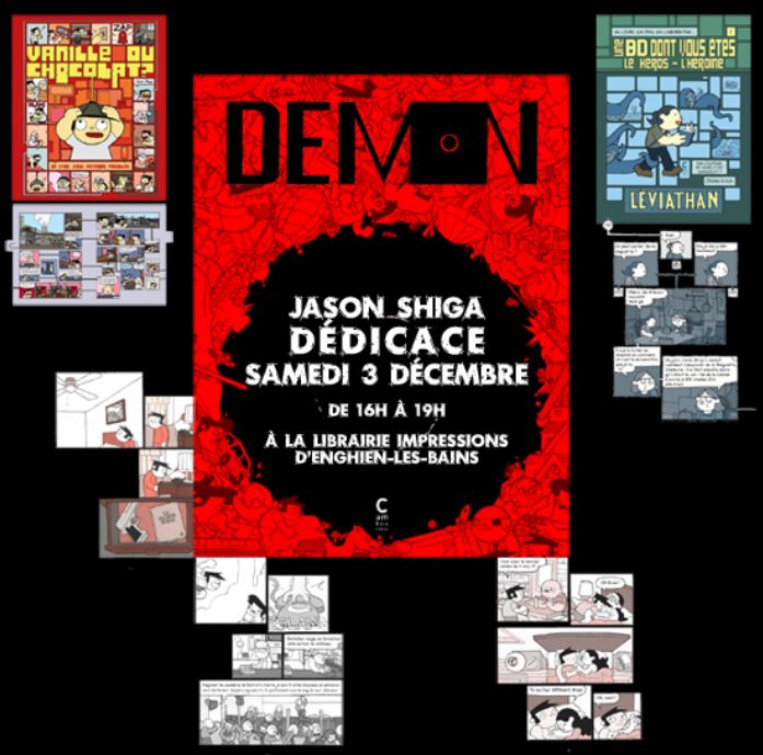 Dédicaces de Jason Shiga
