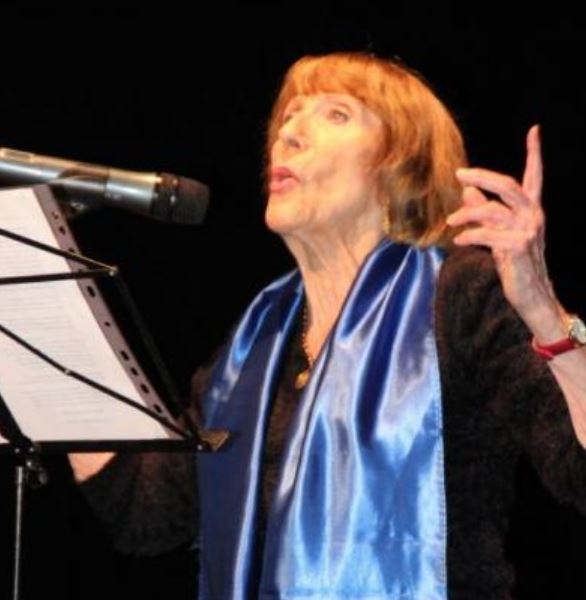 Jeannine Dion-Guérin en 2018 (photo issue site Ouvre Boite à Poèmes)