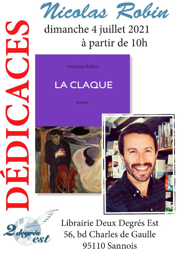 Séance dédicaces avec Nicolas Robin - 4 juillet 2021