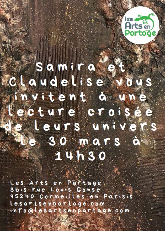 Lectures croisées - Arts en Partage - Cormeilles-en-Parisis