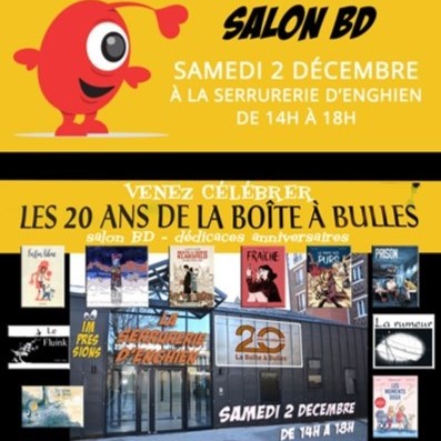 les 20 ans de la Boite à Bulles