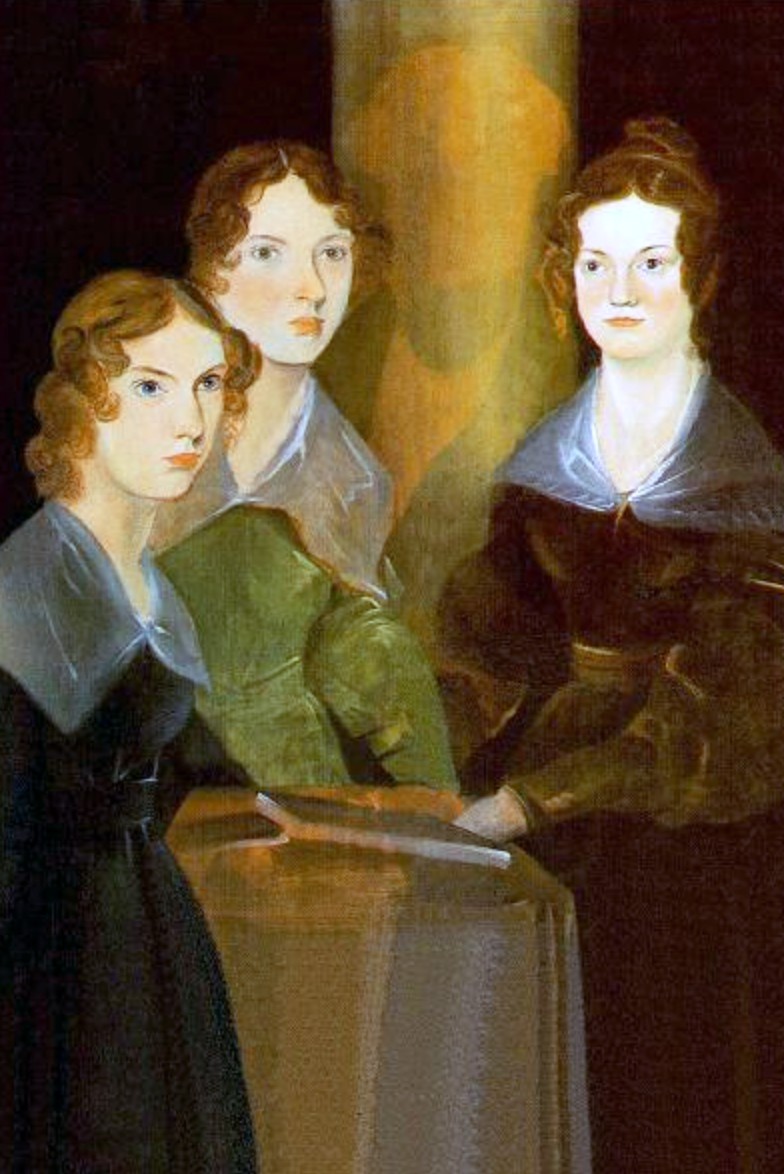 Anne, Emily et Charlotte Brontë, par leur frère Branwell (vers 1834)