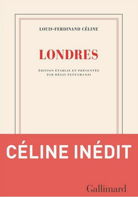 LIVRE Londres de Louis-Ferdinand Céline