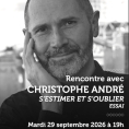Estime de soi et &eacute;quilibre int&eacute;rieur&nbsp;: Christophe Andr&eacute; en conf&eacute;rence &agrave; Enghien-les-Bains