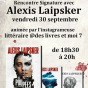 Rencontre-signature avec Alexis Laipsker, auteur des polars Les Poupées et Le Mangeur d'âmes