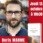 Rencontre avec Boris Marme, l'auteur de Appelez-moi César