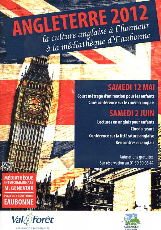 mediatheque à l'heure anglaise