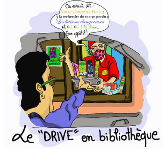 Le Drive du réseau des bibliothèques de Plaine Vallée