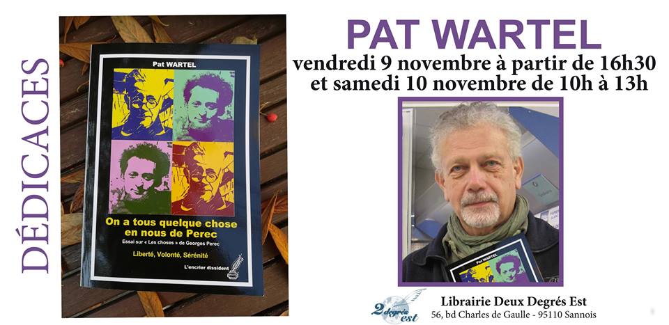 Séances dédicaces de Pat Wartel