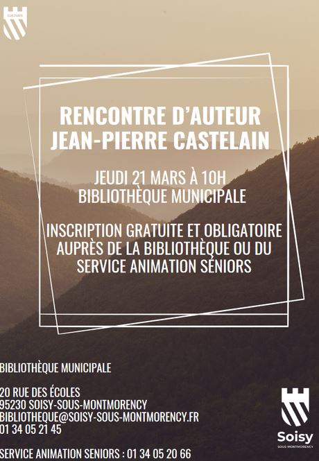 Rencontre d'auteur Jean-Pierre Castelain