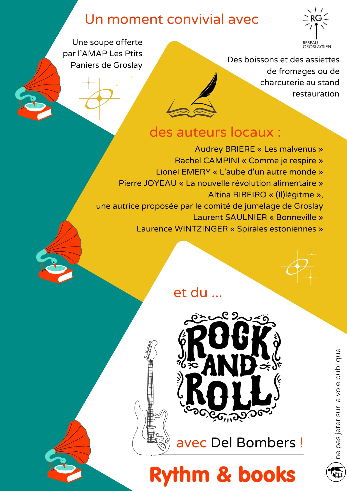 Soirée Rythm and Books - Groslay - 30 novembre 2024