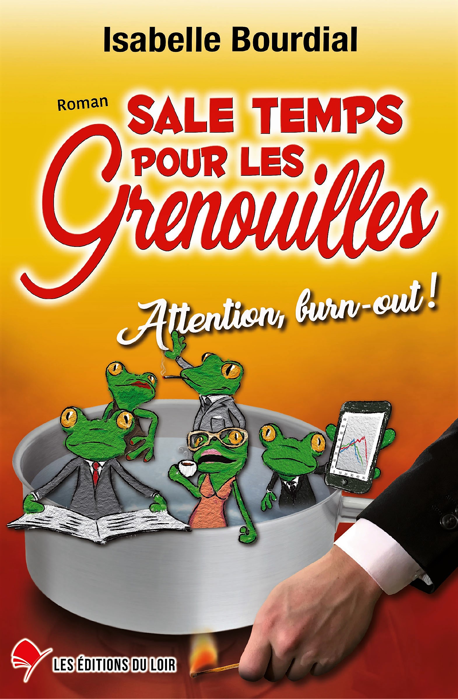 Sale temps pour les grenouilles d'Isabelle Bourdial
