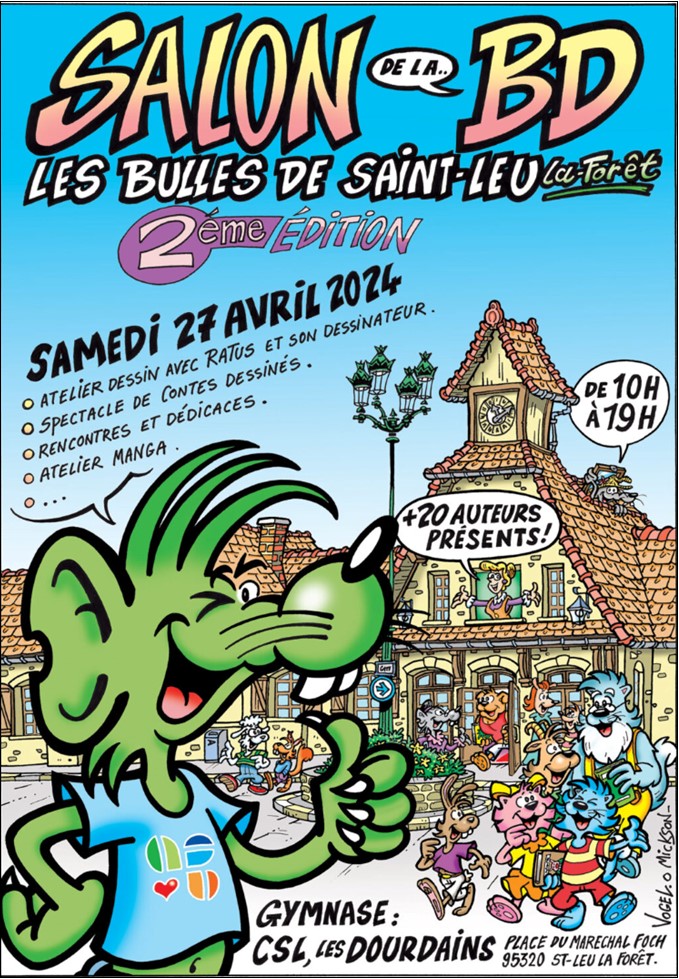 Salon BD - Bulles de Saint-Leu - 2024
