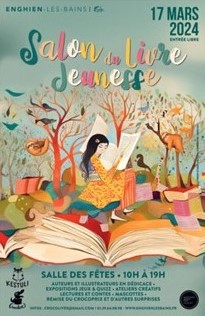 Salon du Livre Jeunesse Enghien - 17 mars 2024