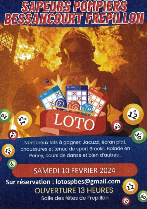 Loto à Frépillon - 10 février 2024