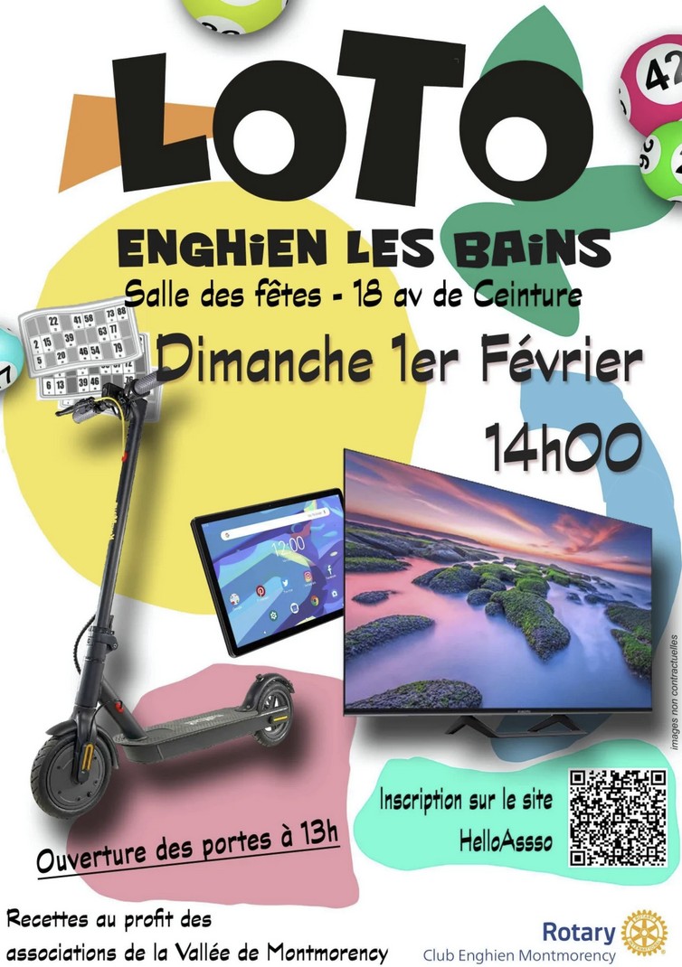 Loto Enghien Rotary - 1er f&eacute;vrier 2026
